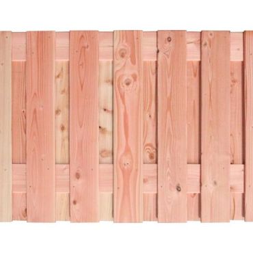 Douglas gesch plankenscherm 19-pl | 1,6x14 cm, 180 x 90 cm, onbehandeld.