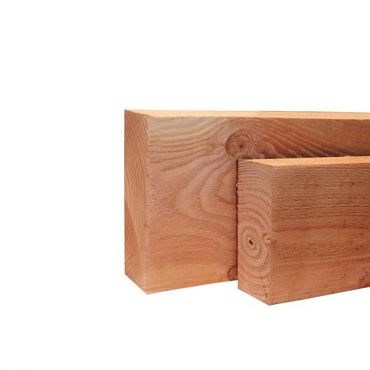 Douglas gesch gording 4,5 x 12 x 300 cm, onbehandeld.