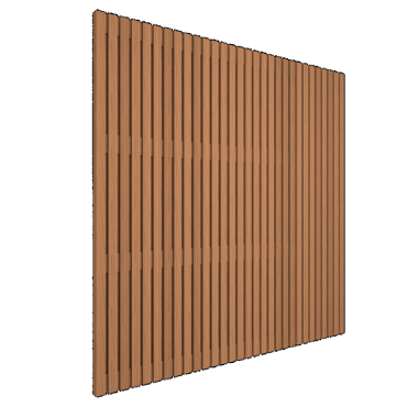 Thermovision Ayous gesch latten scherm, 180 x 180 cm, recht horizontaal/verticaal