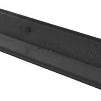 Vuren blokhut profiel gesch 2,8 x 14,5 x 300 cm, zwart gedompeld