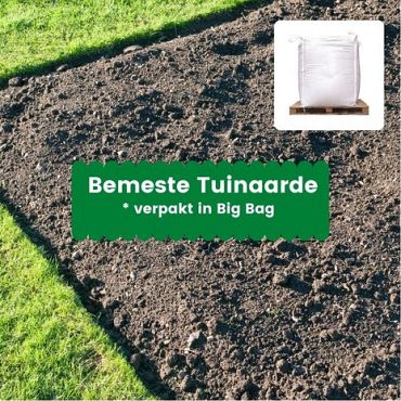 Big/Bag Bemeste Teelaarde A, Blanco BB, voor bodemfunctieklasse: wonen met tuin