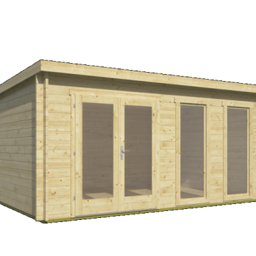 Blokhut - Tuinhuis Annabel | 40 mm | vuren onbehandeld