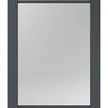 SlimLine deur FA 2581 SL | Zwart gegrond - Met blank glas