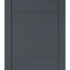 SlimLine deur FI 2553 SL | Zwart gegrond