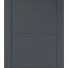 SlimLine deur FI 2554 SL | Zwart gegrond