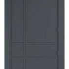 SlimLine deur FI 2575 SL | Zwart gegrond