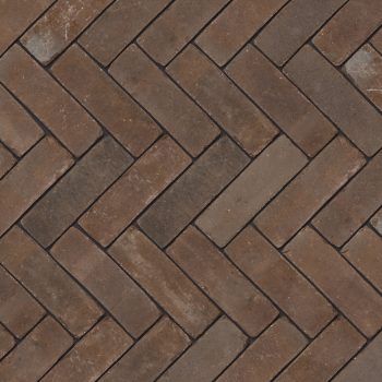 Gebakken DF80 VB Getrommeld - Bruin/Blauw onbezand