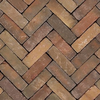 Gebakken UDF60 WS VB Getrommeld - Geel rood bont onbezand