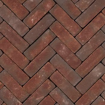 Gebakken UDF60 Getrommeld - Paars/Rood bezand