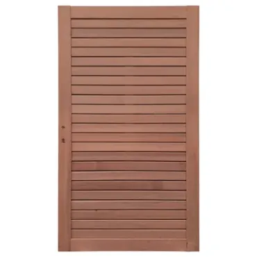 Keruing Modern poort nr 26 Rhombus met slot 100x180cm incl. aanslaglat Premium FCQ FSC®100%