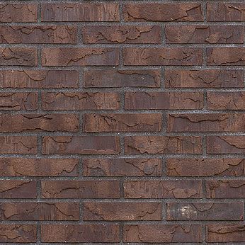 C 04 06 - Gevelsteen WF Kolen - Bruin/paars Structuur