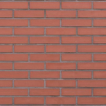 C 01 01 - Gevelsteen WF Rood glad geperf