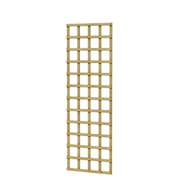Vuren Trellis de Luxe, 60 x 180 cm, groen geïmpregneerd.
