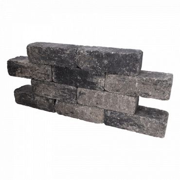 Catrock Getrommeld 31x11,5x10 cm Bruin/Zwart