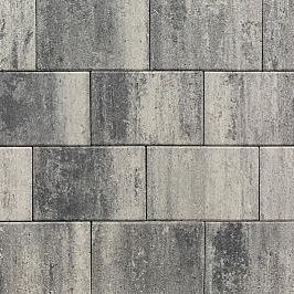 H2O terrassteen 20x30x6 cm Grey mix ( verpakt op ww pallet)