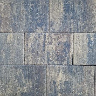 H2O terrastegel 20x30x6 cm Metallica corten ( verpakt op ww pallet)