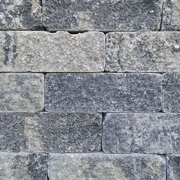 Getrommelde Splitblok 32x13x11 cm Grey mix 2.0 9 verpakt op ww pallet)