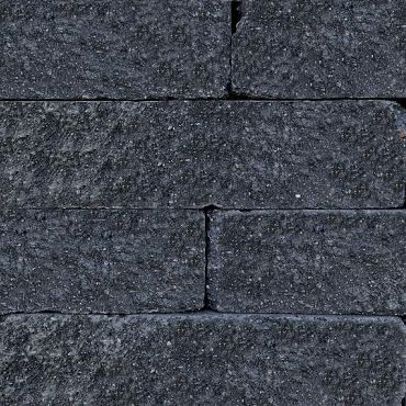 Getrommelde Splitblok 15x15x60 cm Nero 2.0 ( verpakt op ww pallet)