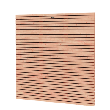 Tuinscherm Elan 180 Excellent douglas, 180 x 180 cm, onbehandeld.