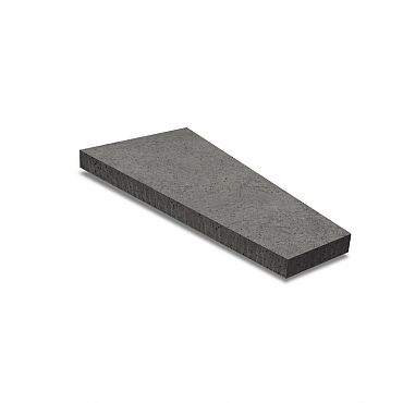 Oud Hollands trapezium 120x60 / 30x8 Antraciet