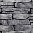Stonewalling 42x18x8cm Grijs/Zwart