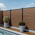 WPC fence board Modern Teak 21x160mm (wb 150 mm) L-178cm FSC®100%