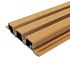 Klasse D WPC WEO35 cladding Red Cedar 33x170mm (wb 140mm) L 290cm - FSC®100% ( uitsluitend verticale