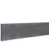 Betonplaat stampbeton 25 x 3,5 x 184 cm, antraciet.