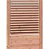 Douglas shutter-element 224 van 89 cm breed, onbehandeld.