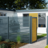 Boston Open aluminium lamel 21x45mm L-178cm RAL7016