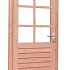 1022828 - Douglas enkele 6-ruits glasdeur Prestige met dubbelglas, rechtsdraaiend, 109 x 221 cm, onb