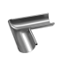 Binnenhoek 125mm Magnelis