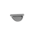 Eindkap dakgoot 125mm Magnelis