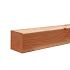 Douglas gesch paal 6,5 x 6,5 x 300 cm, onbehandeld.