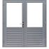 Hardhouten dubbele glas deur Prestige