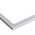 Daktrim aluminium met ronde kraal