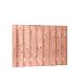 Douglas gesch plankenscherm 19-pl | 1,6x14 cm, 180 x 130 cm, onbehandeld.