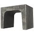 U-element 40x40x50 cm Antraciet (Hoogte x Breedte x Diepte)
