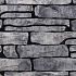 Stonewalling 42x18x8cm Grijs/Zwart
