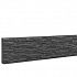 Betonplaat dubbelzijdig leisteenmotief 36 x 3,5 x 184 cm, antraciet ongecoat.