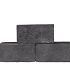 # Getrommelde Linia palissade 15x15x30 cm antraciet     96 st/pp