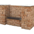 COMBIWALL UNO 30X15X12CM MONT BLANC