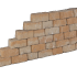 Promo wall Mont Blanc 17/24x15x10cm
