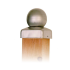 Paalornament bol 7x7 RVS 042168