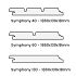 Thermo Bamboe Symphony 40 18x139mm  dark cladding - L186 cm - geolied