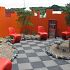 # Betontegel 50x50x4 cm GF Brush Antraciet - 7,5 m2 /pp