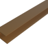 # WEO35-60 Alu F-profiel Teak 65x80mm L-300 cm - RAL8024