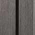 Klasse E WPC WEO60 Gardenwall Dark Grey 33x170mm L 2.90m (wb 140mm) FSC 100%