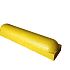 Parkeerstootband 20x17x95 cm - 1 x rond Geel
