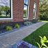 # Getrommelde Linia palissade 15x15x30 cm antraciet     96 st/pp